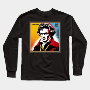 Beethoven Vinyl Record Album Cover III Long Sleeve T-Shirt